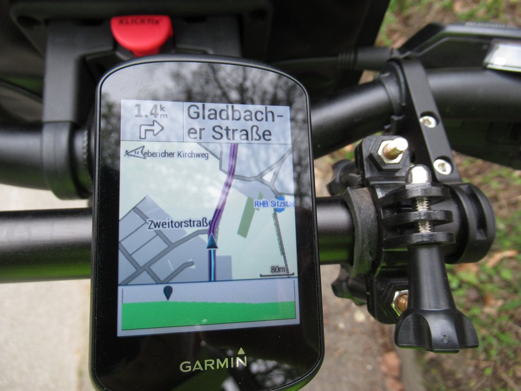Garmin Edge 530 - neue Navigation